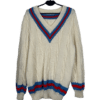 Sweter Vintage Szkolny Hand Made